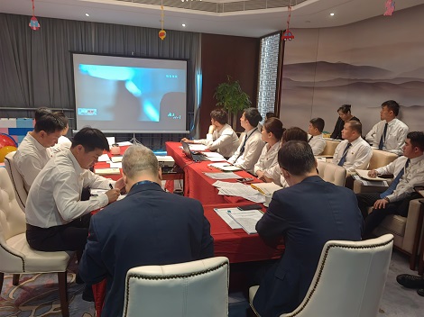 贵宾公司第四党支部召开全体党员大会暨主题党日活动