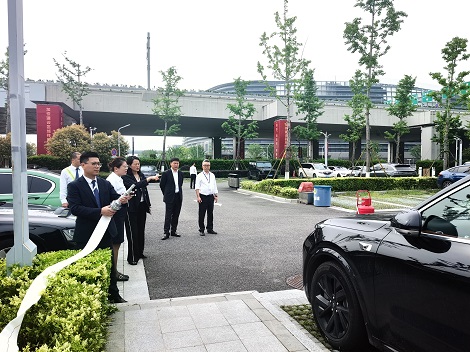 温州贵宾公司举行新能源车失火应急处置演练