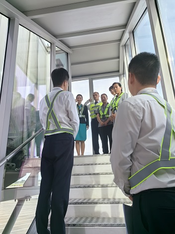 温州贵宾公司顺利完成门禁系统应急处置实战演练