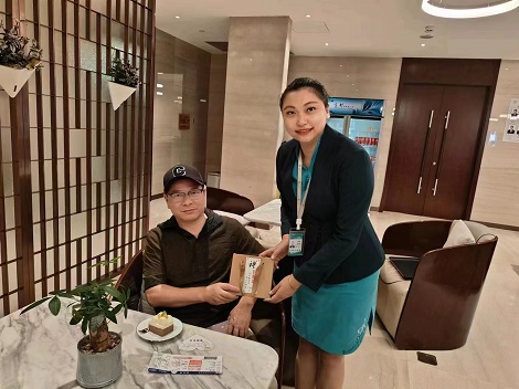 感恩“父”出 “禧悦”有礼 -温州贵宾公司禧悦和风班组开展父亲节主题服务活动